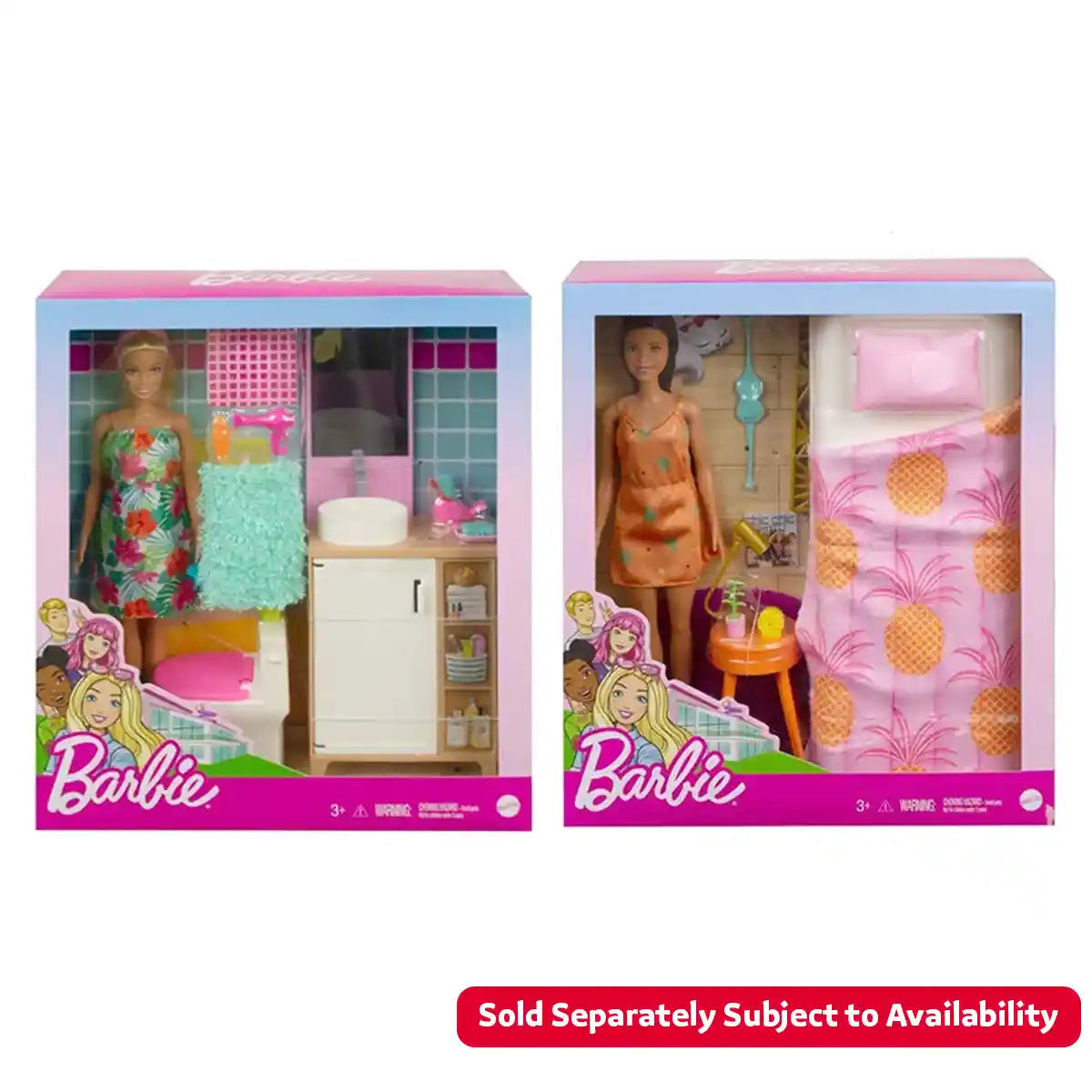 Barbie Room with Doll Asst. (2) - Kiddy Zone