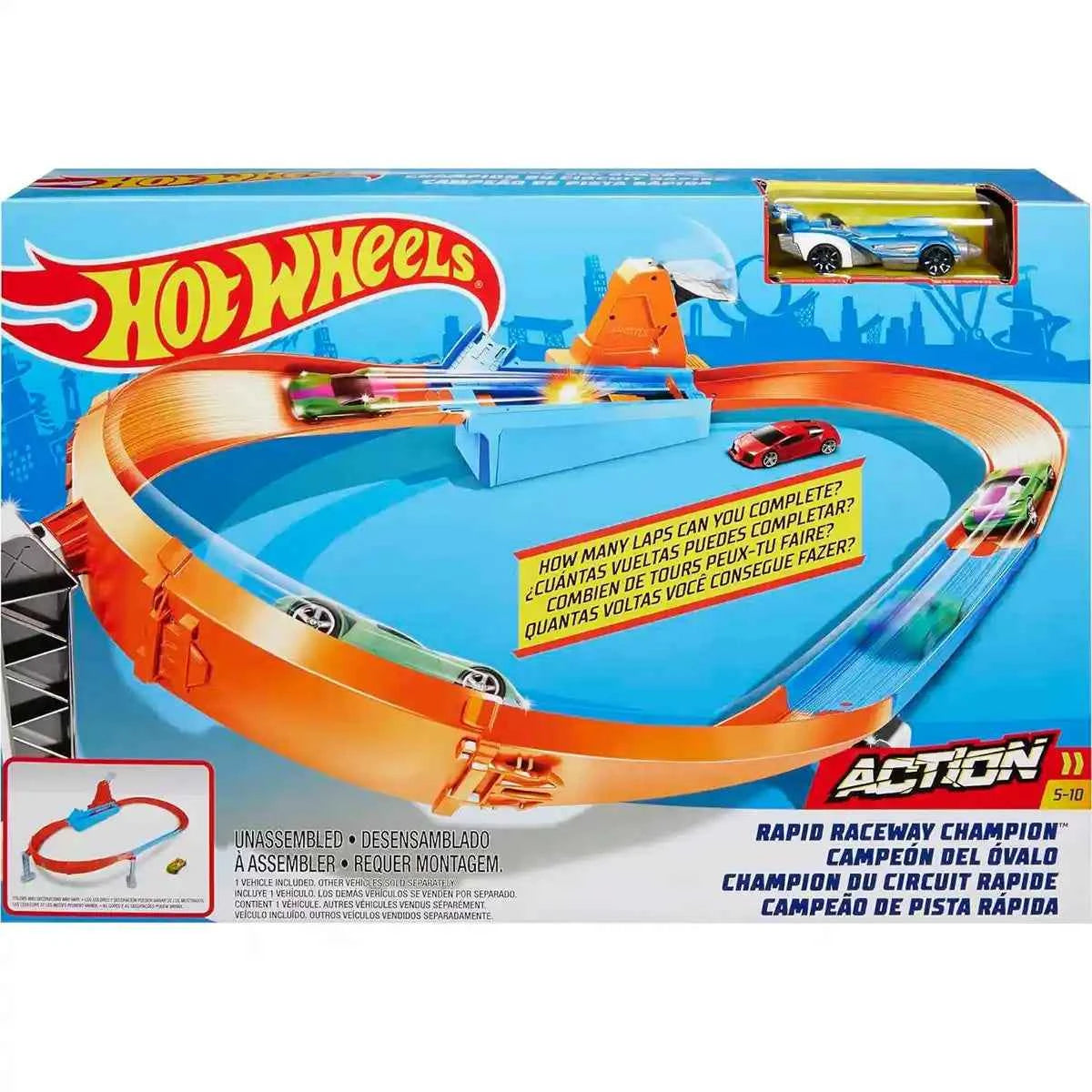 Hot Wheels AL Rapid Raceway Champion - Kiddy Zone