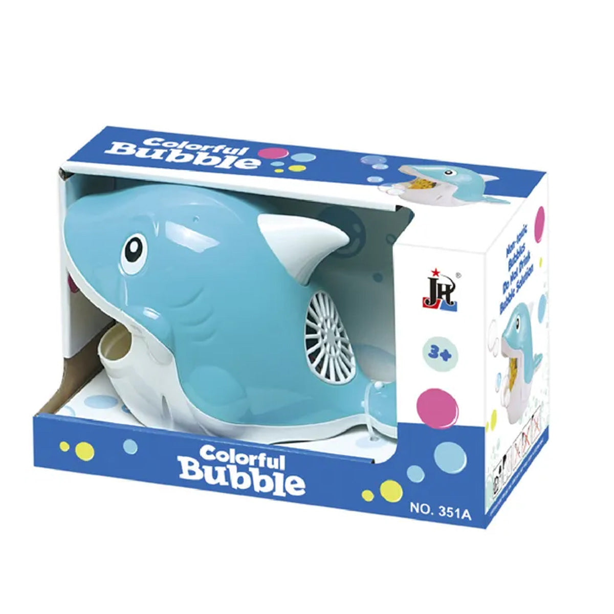 Whale Electric bubble machine +4oz bubble water