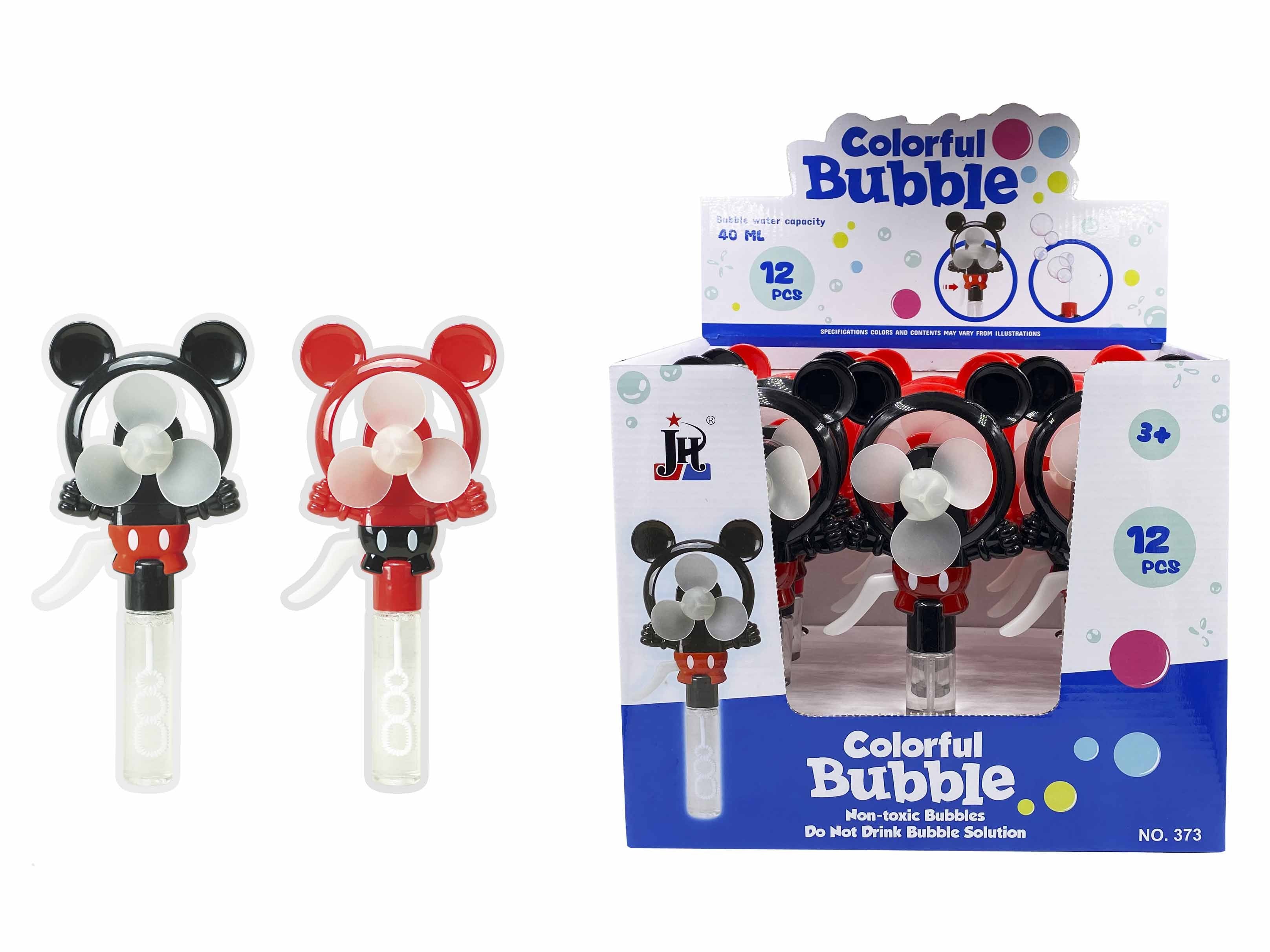 Mickey Fan Bubble Blower 40ml
