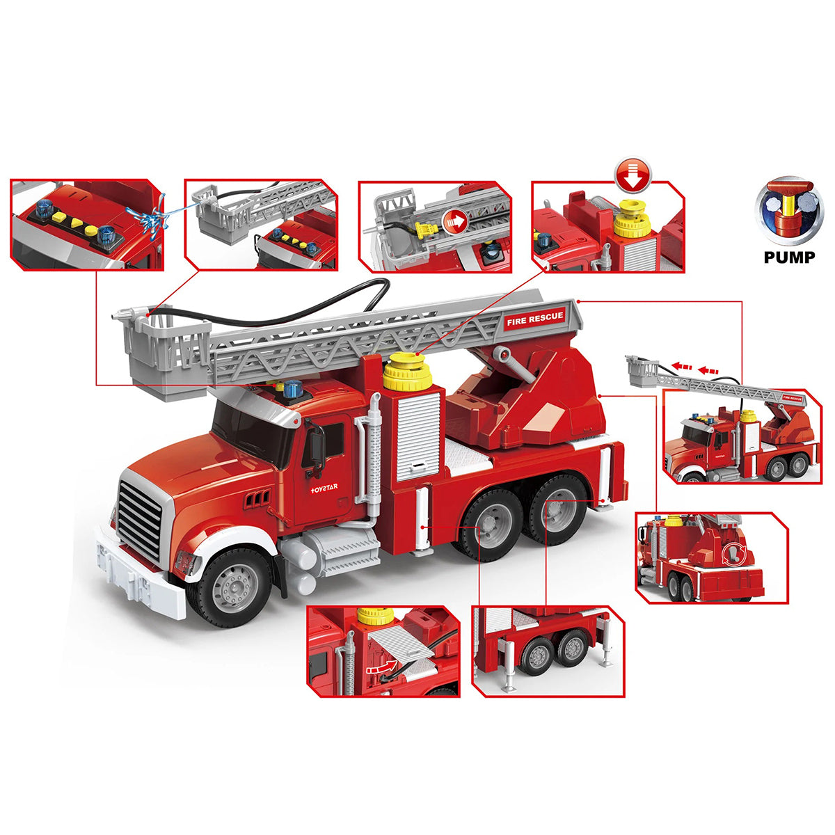 Jinjia Fire Fighting Truck 3yrs+