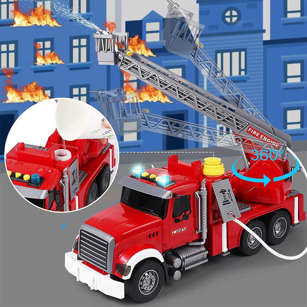Jinjia Fire Fighting Truck 3yrs+