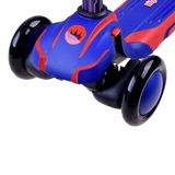 Patent T-Bar Suspension Scooter Dark Blue