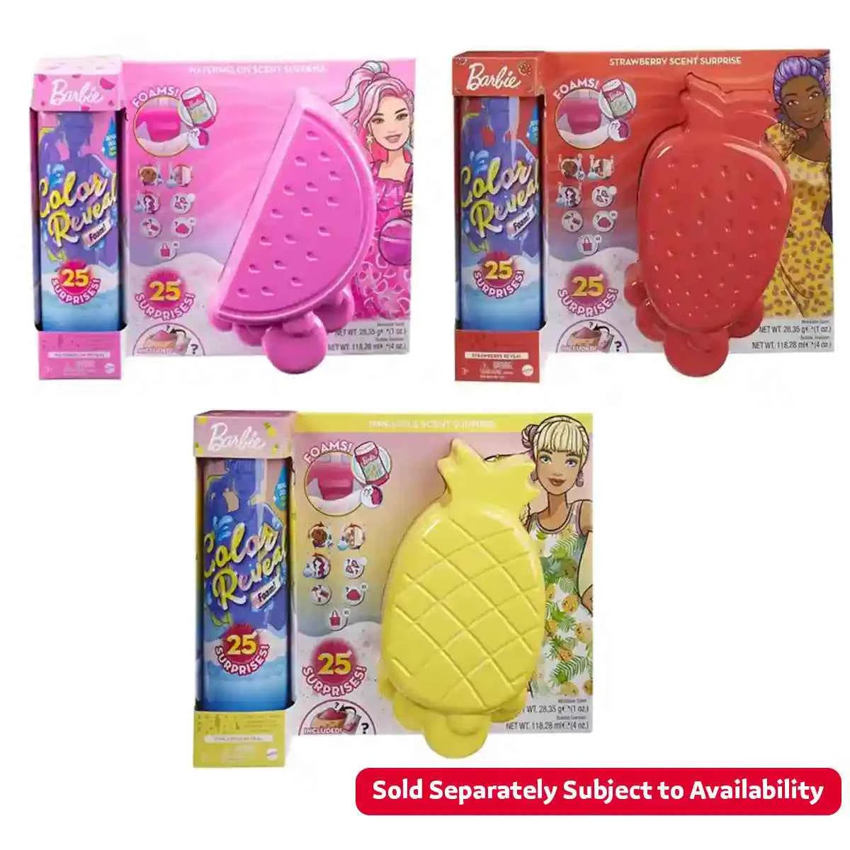 Color Reveal Barbie Foam Summer Asst. (3) - Kiddy Zone