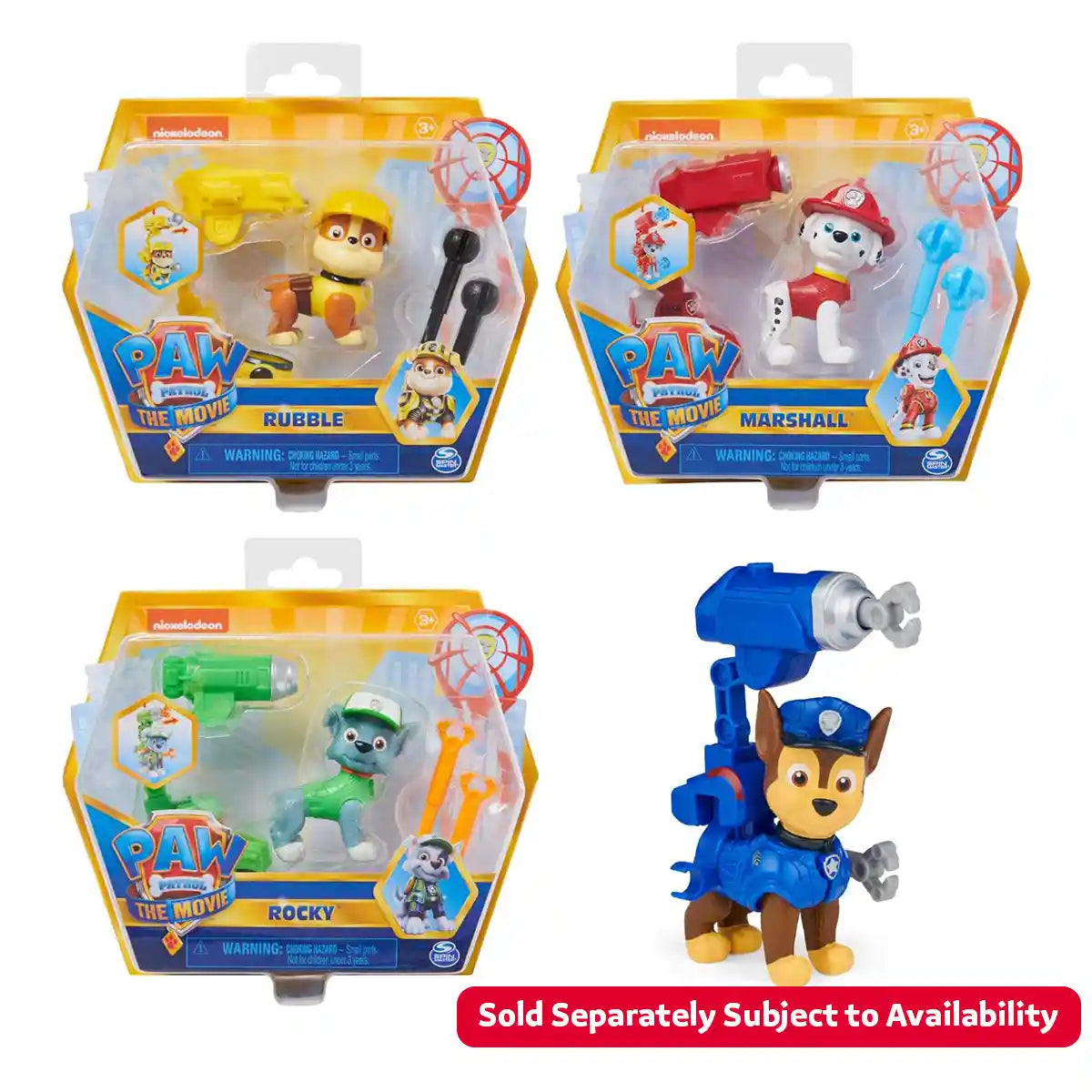 Paw Patrol Movie Hero Pups Asst.