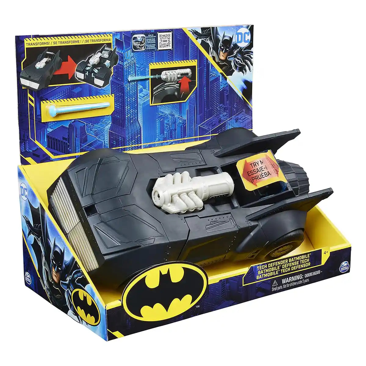 DC Batman Tech Defender Batmobile - Kiddy Zone