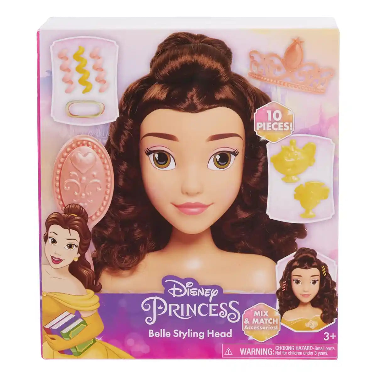 Disney Princess Basic Belle Styling Head - Kiddy Zone
