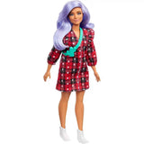 BARBIE FASHIONISTAS DOLL - PLAID DRESS - Kiddy Zone