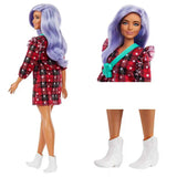 BARBIE FASHIONISTAS DOLL - PLAID DRESS - Kiddy Zone