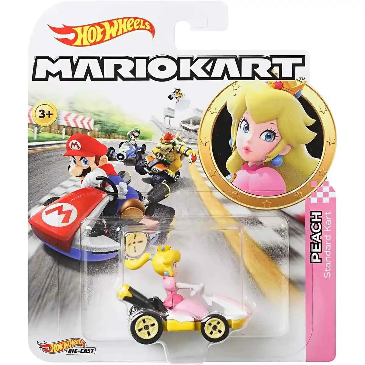 Hot Wheels Mario Kart Replica Asst - Kiddy Zone