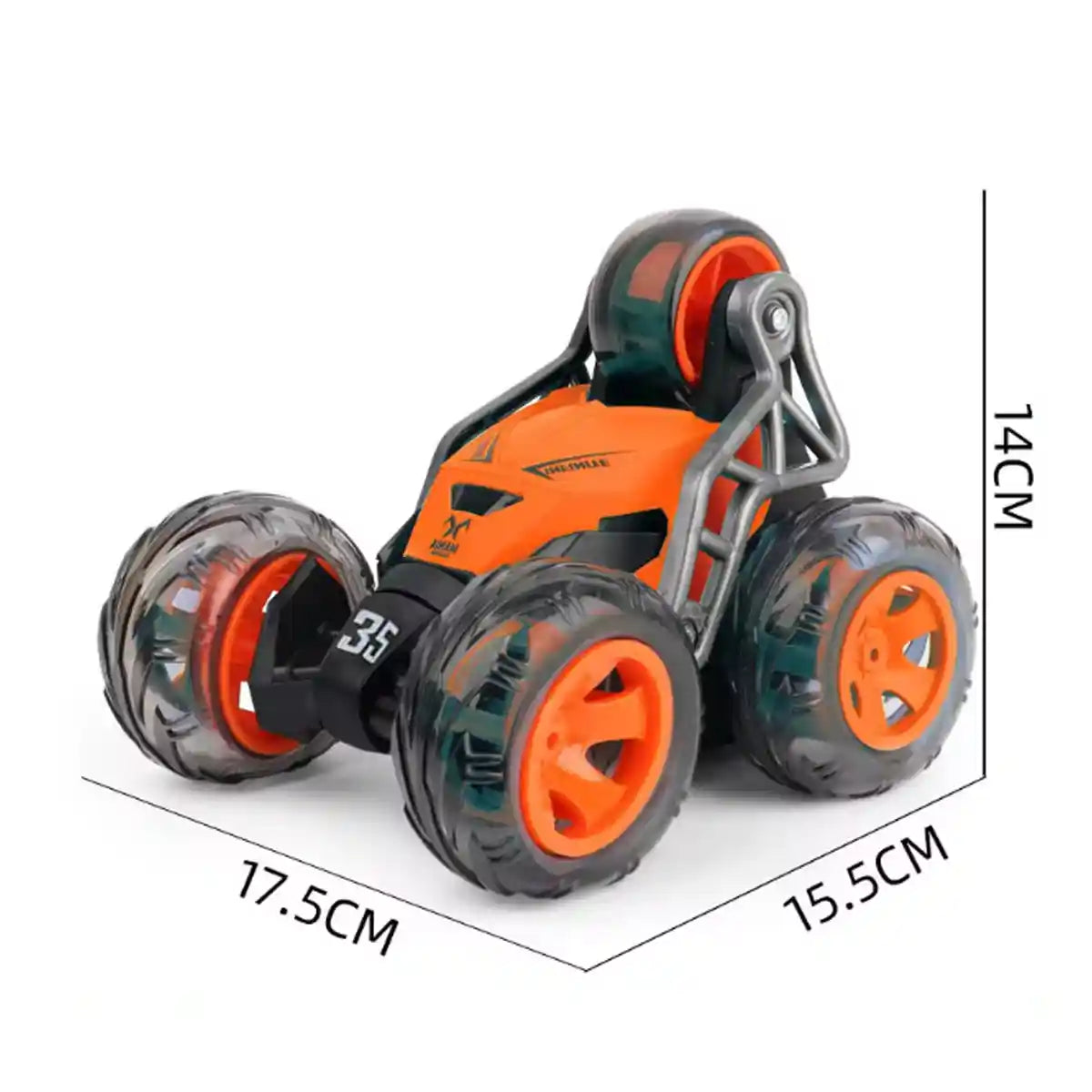 Mkb R/C Five Wheel Stunt Car 2.4ghz 3+
