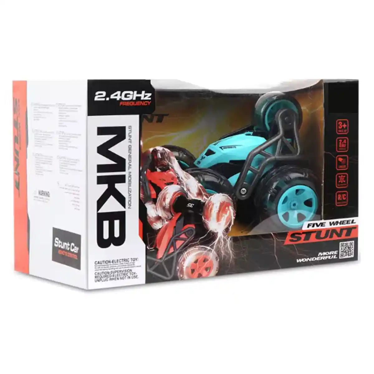 Mkb R/C Five Wheel Stunt Car 2.4ghz 3+