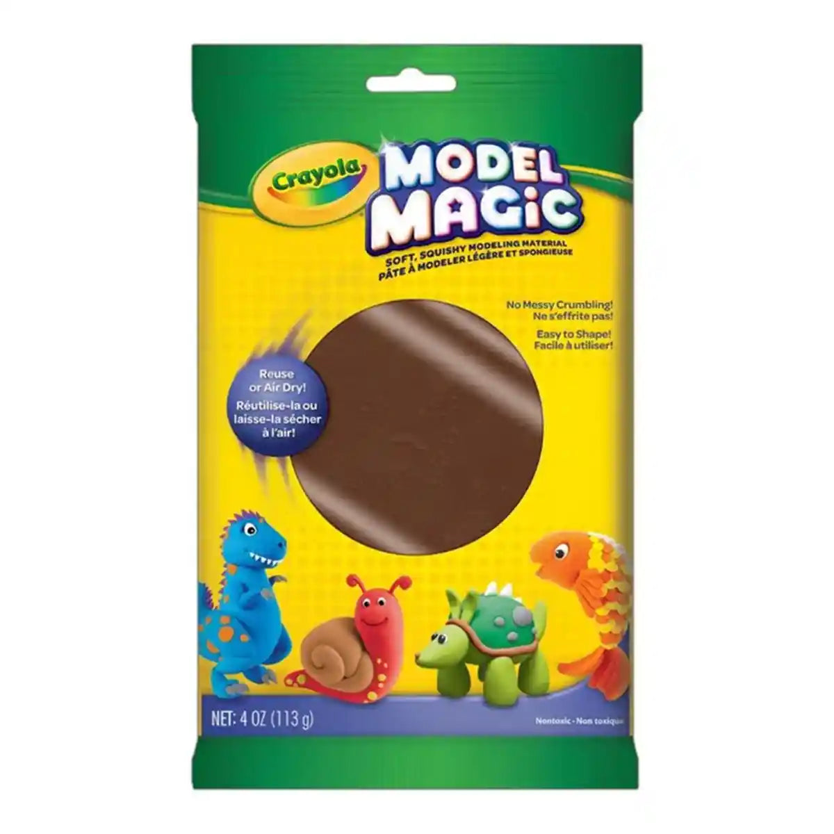 Crayola Model Magice 4 Oz Pouch Earth Tone - Kiddy Zone