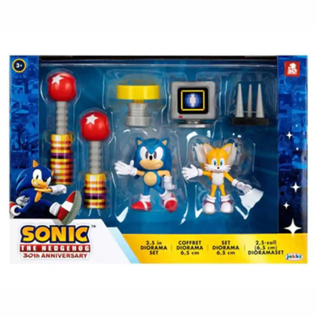 Sonic 2.5" Fig Oil Ocean Quest Diorama Set