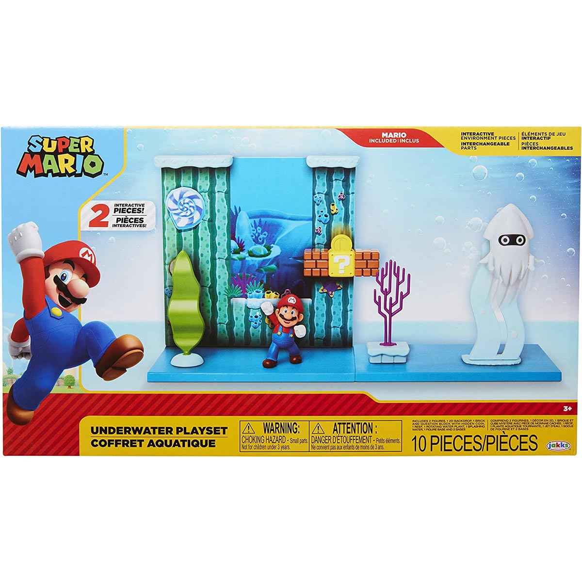 Nintendo 2.5" Underwater Playset - Kiddy Zone