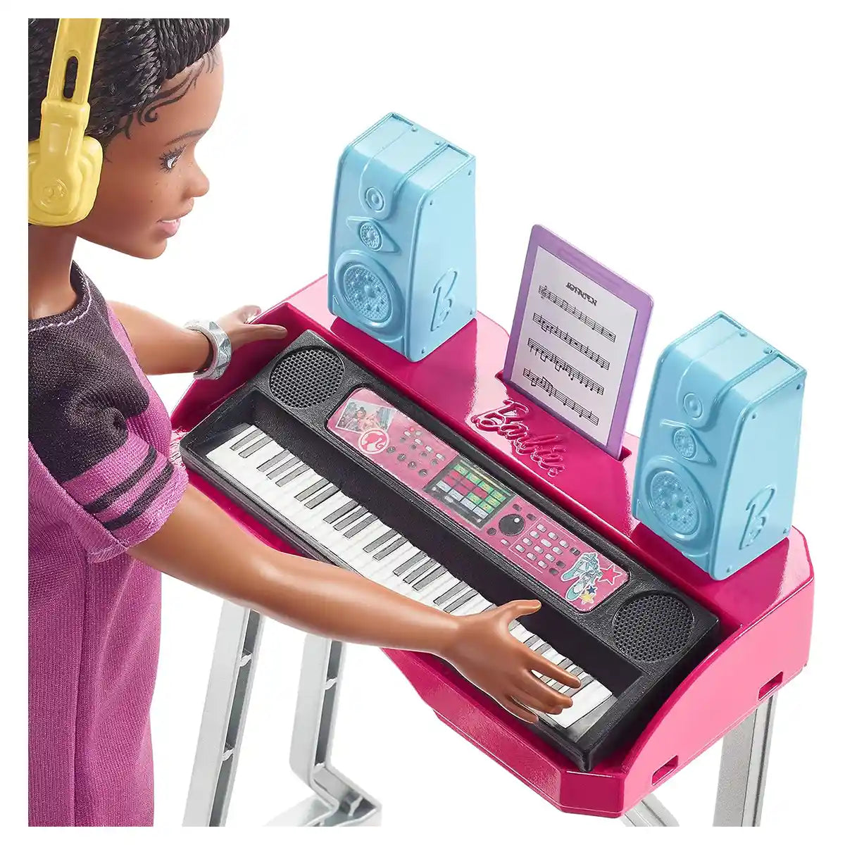 Barbie Music Playset Brooklyn Recording - Kiddy Zone