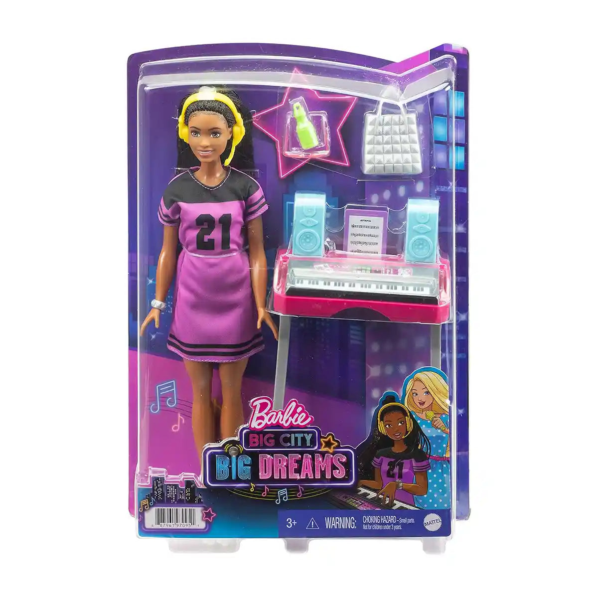 Barbie Music Playset Brooklyn Recording - Kiddy Zone