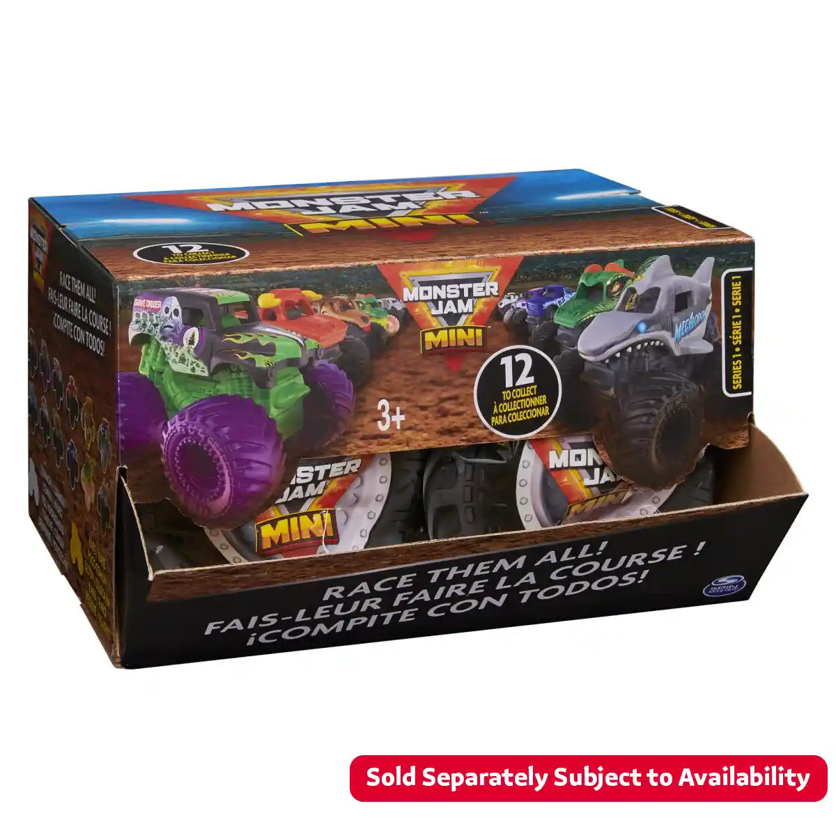 Monster Jam Mini Scale Vehicles Asst.