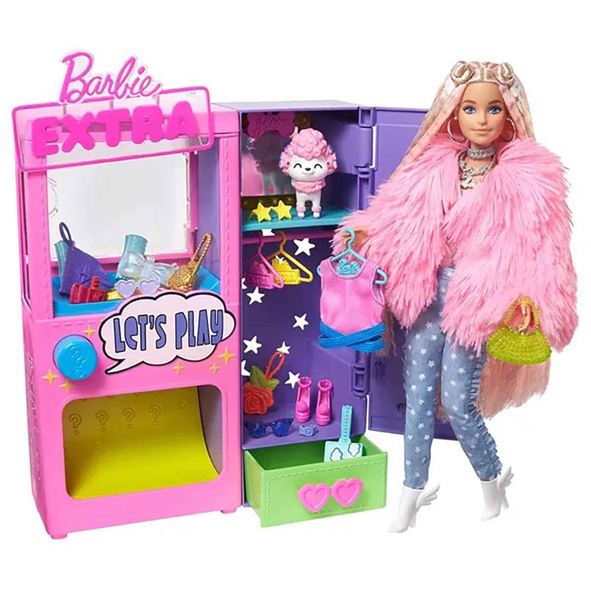 Barbie Extra Fashions Vending Machine Playset - Kiddy Zone