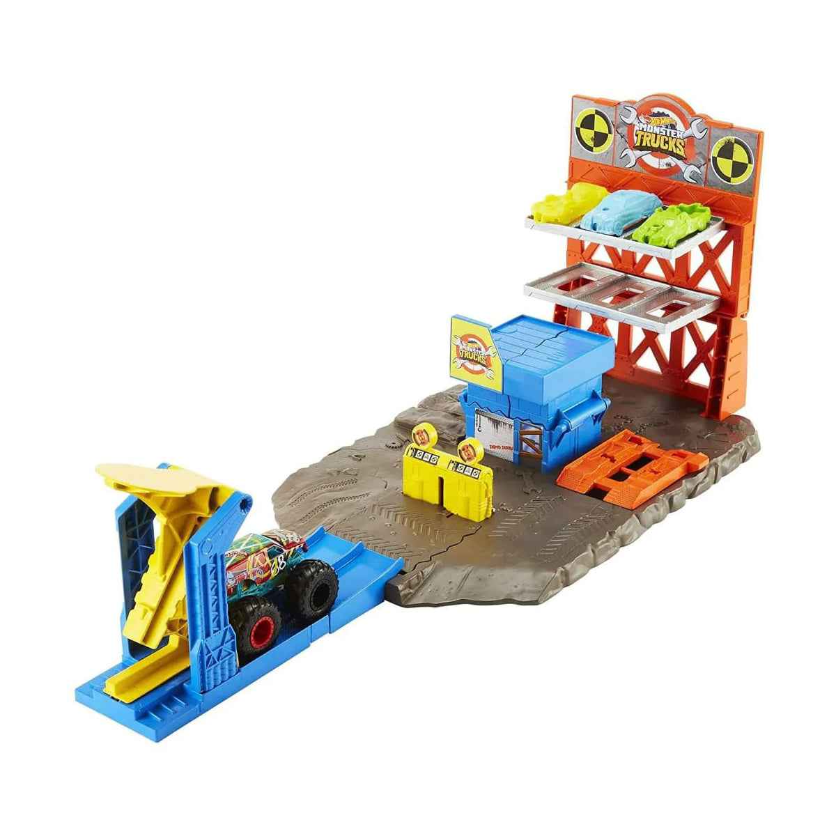 Hot Wheels MT Blast Station Playset - Kiddy Zone