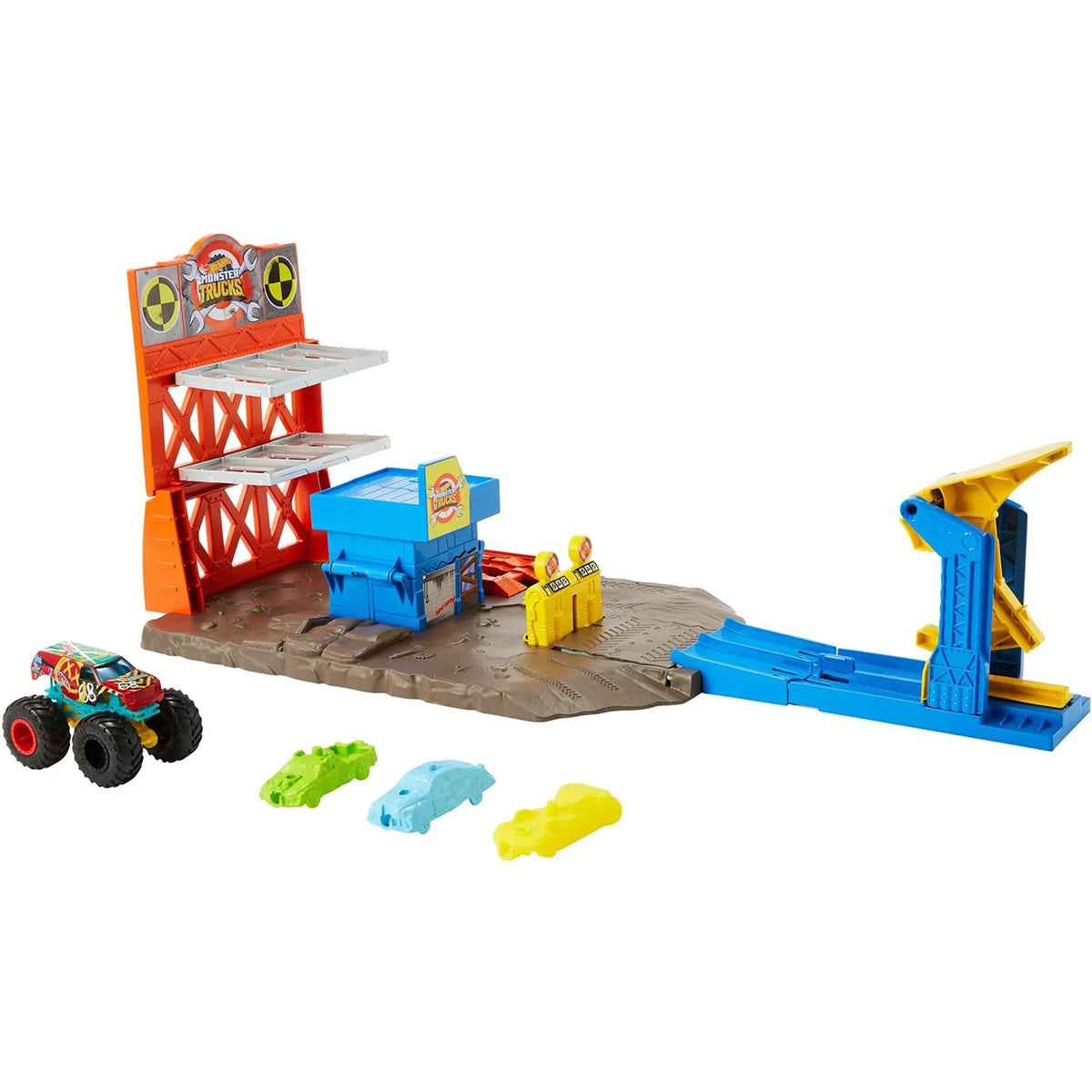 Hot Wheels MT Blast Station Playset - Kiddy Zone