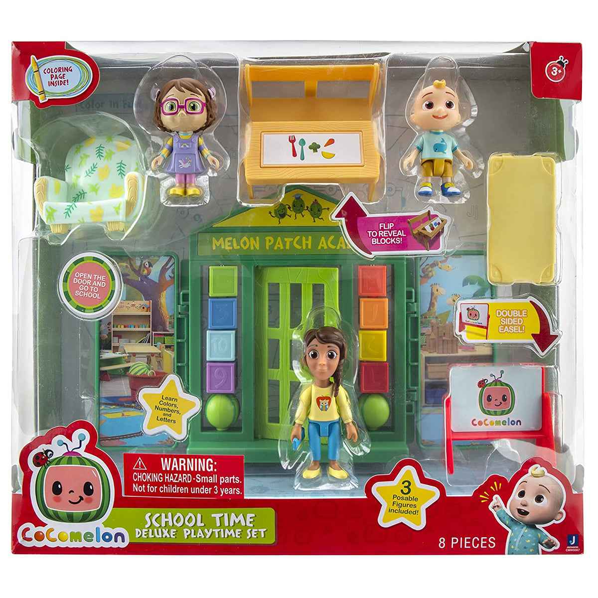 Cocomelon Deluxe Schooltime Playtime Set - Kiddy Zone