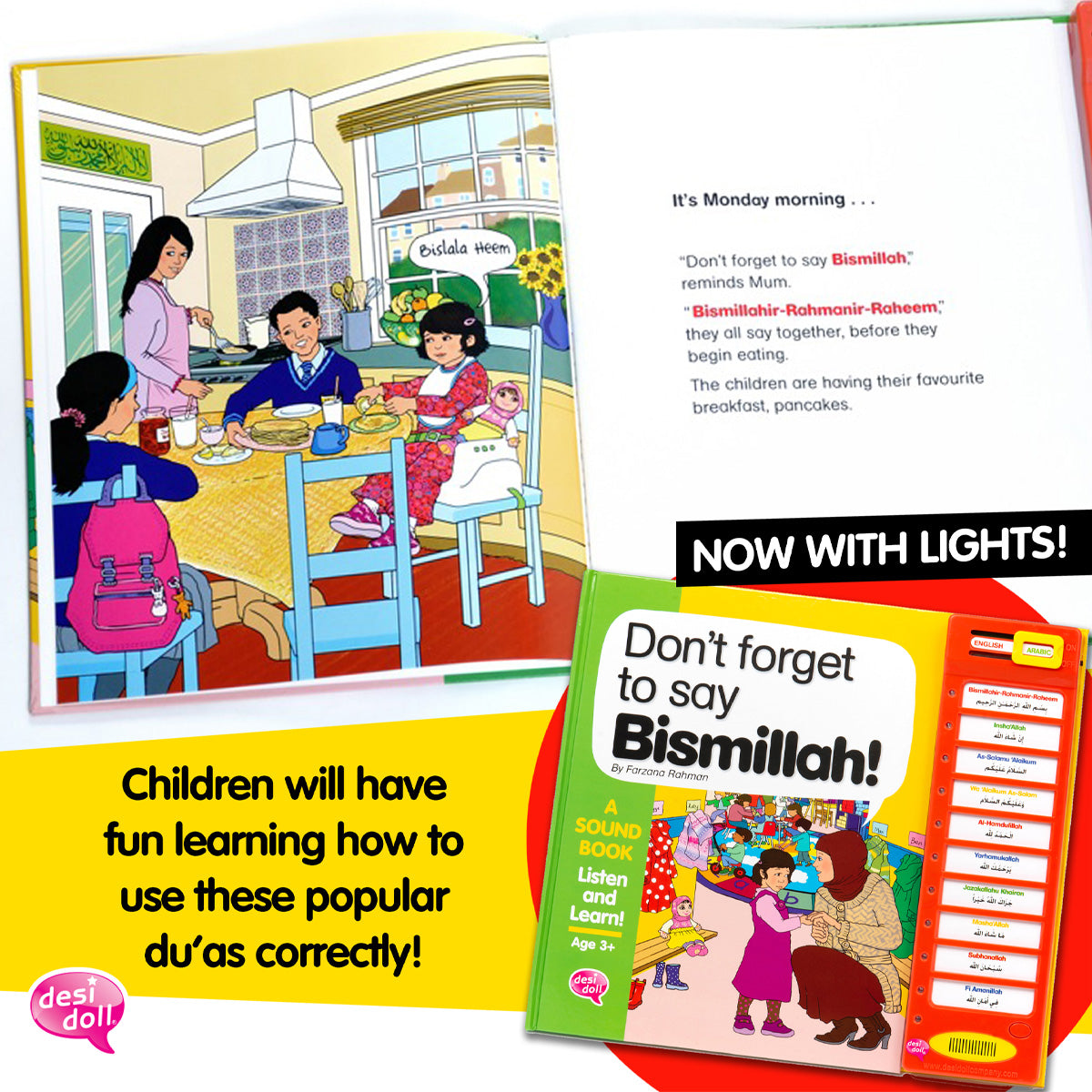 Don't Forget to Say Bismillah Story Sound Book