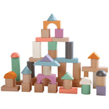50 Pc Wooden Blocks - 2506