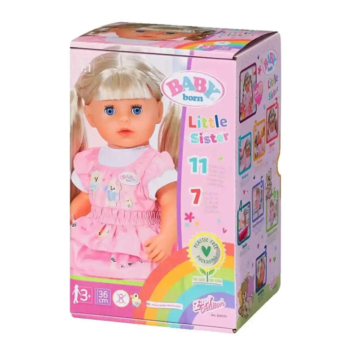 Baby Born Soft Touch Little Sister 36cm