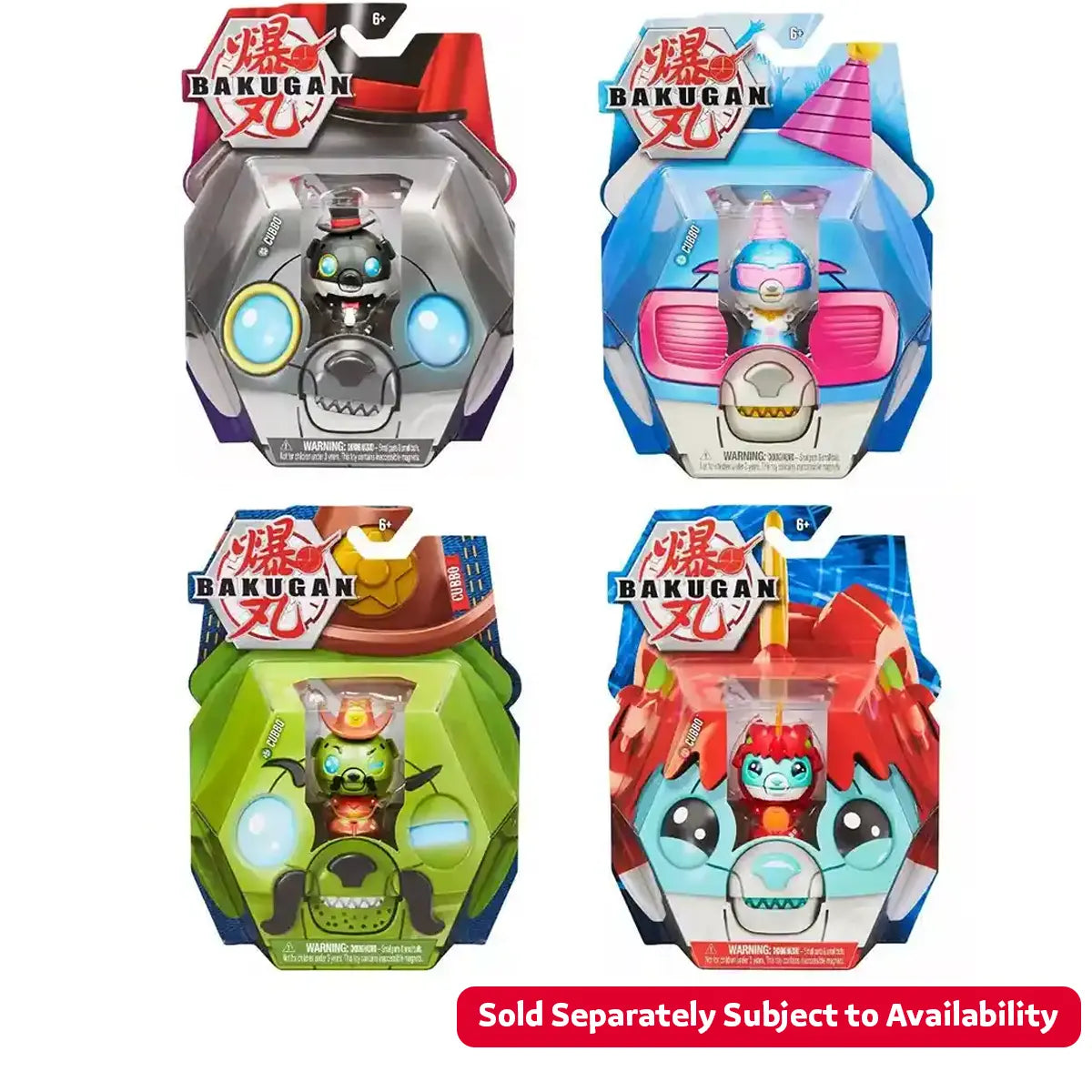 Bakugan Core Cubbo 1-PK S3 Asst.