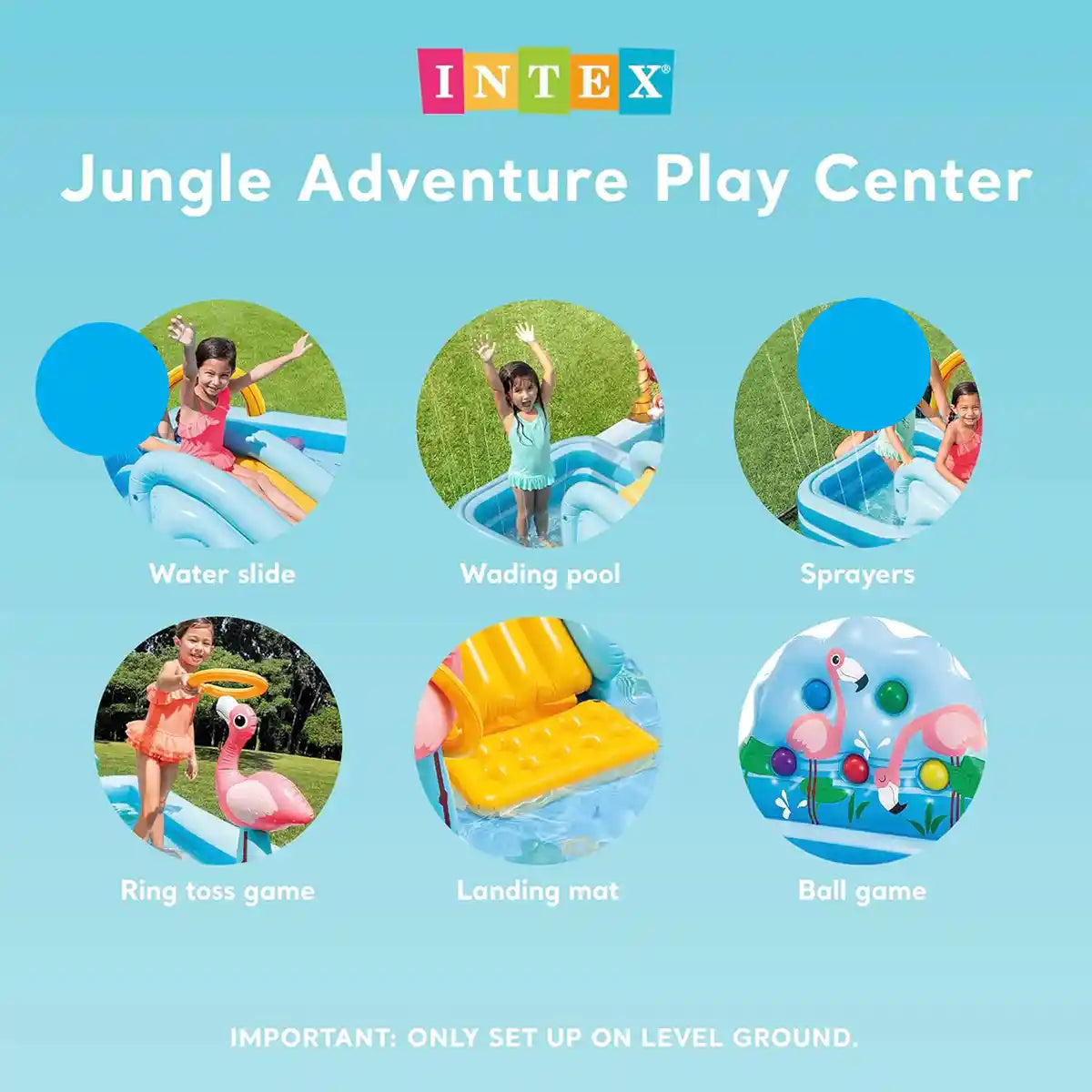 Intex Jungle Adventure Play Center, Ages 2+