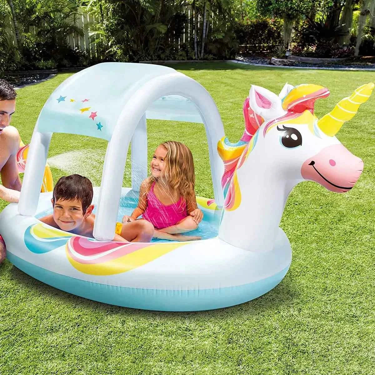 INTEX UNICORN  SPRAY POOL 42158435 - Kiddy Zone