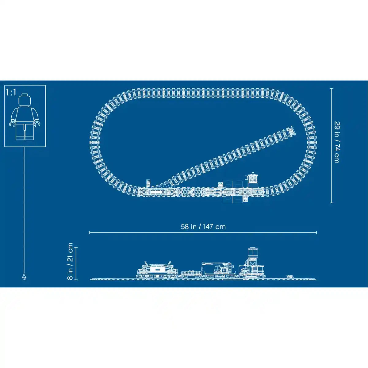 LEGO City 60198 Cargo Train