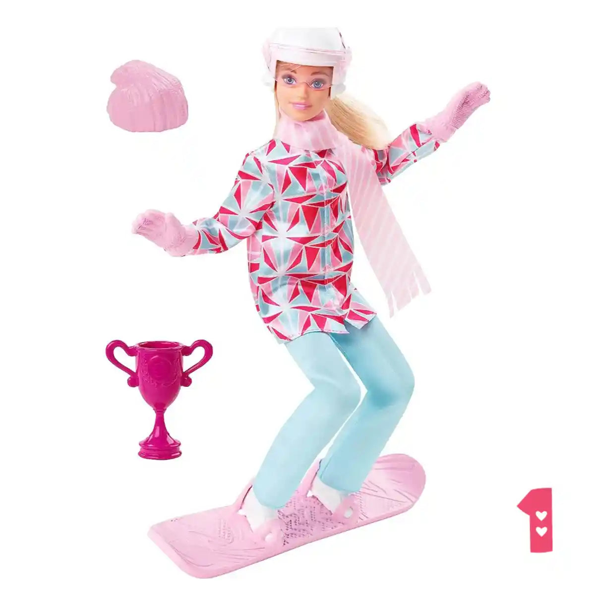 Barbie Winter Sports Asst (4) - Kiddy Zone