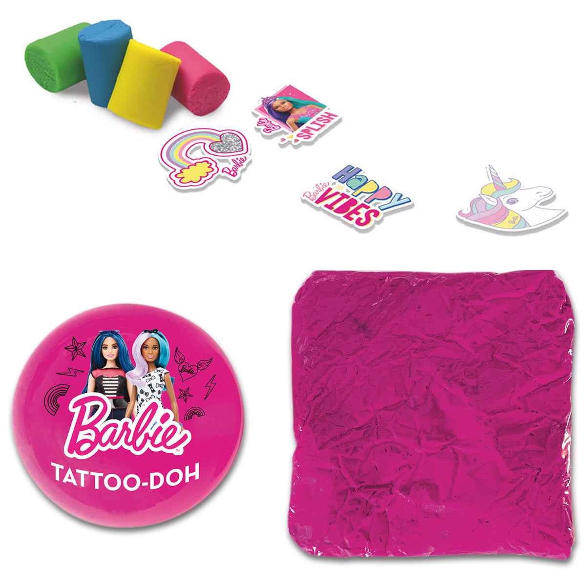 Lisciani Barbie Tattoo Dough D - Kiddy Zone