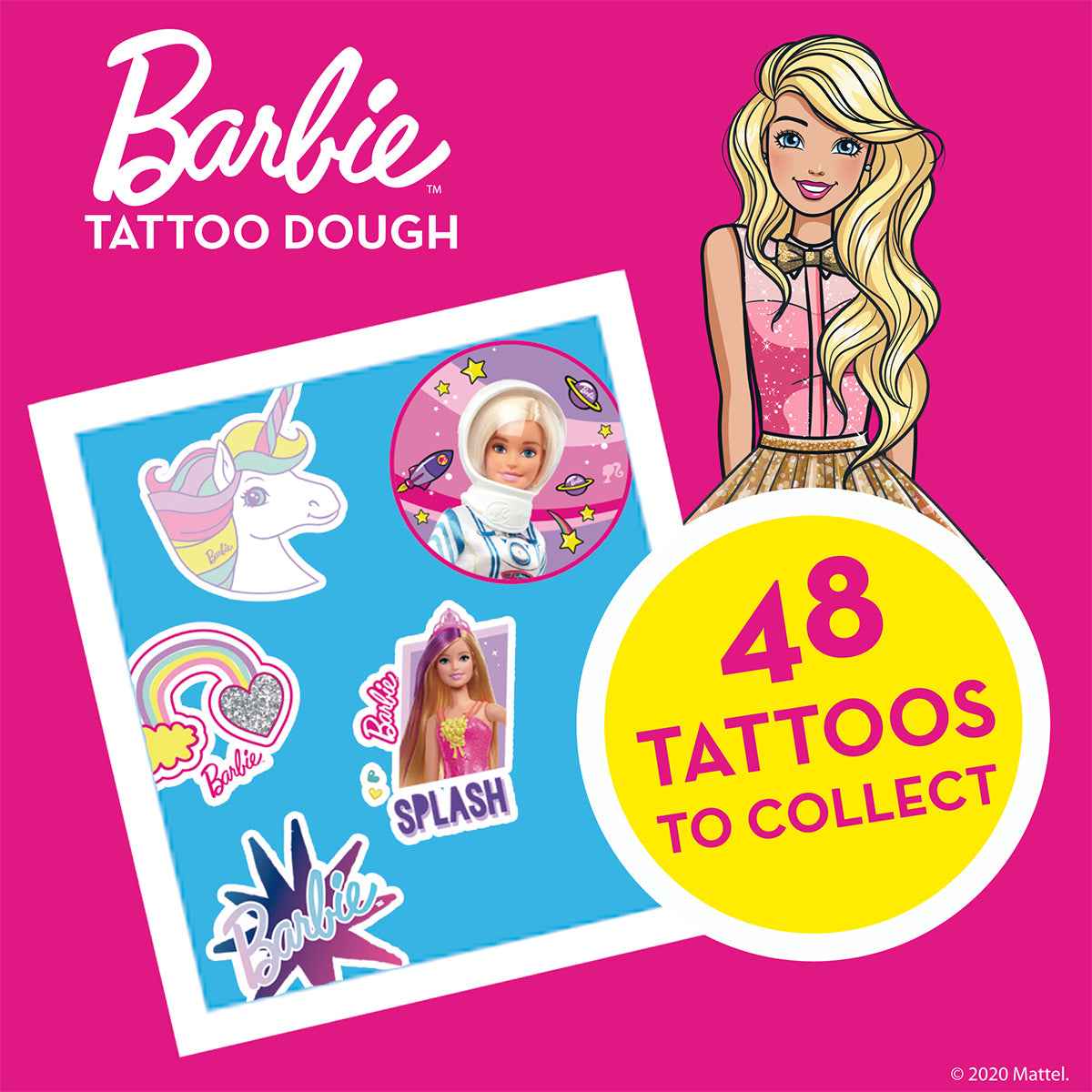 Lisciani Barbie Tattoo Dough D - Kiddy Zone