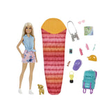 Barbie Camping Dolls + Piece Count-Doll 1
