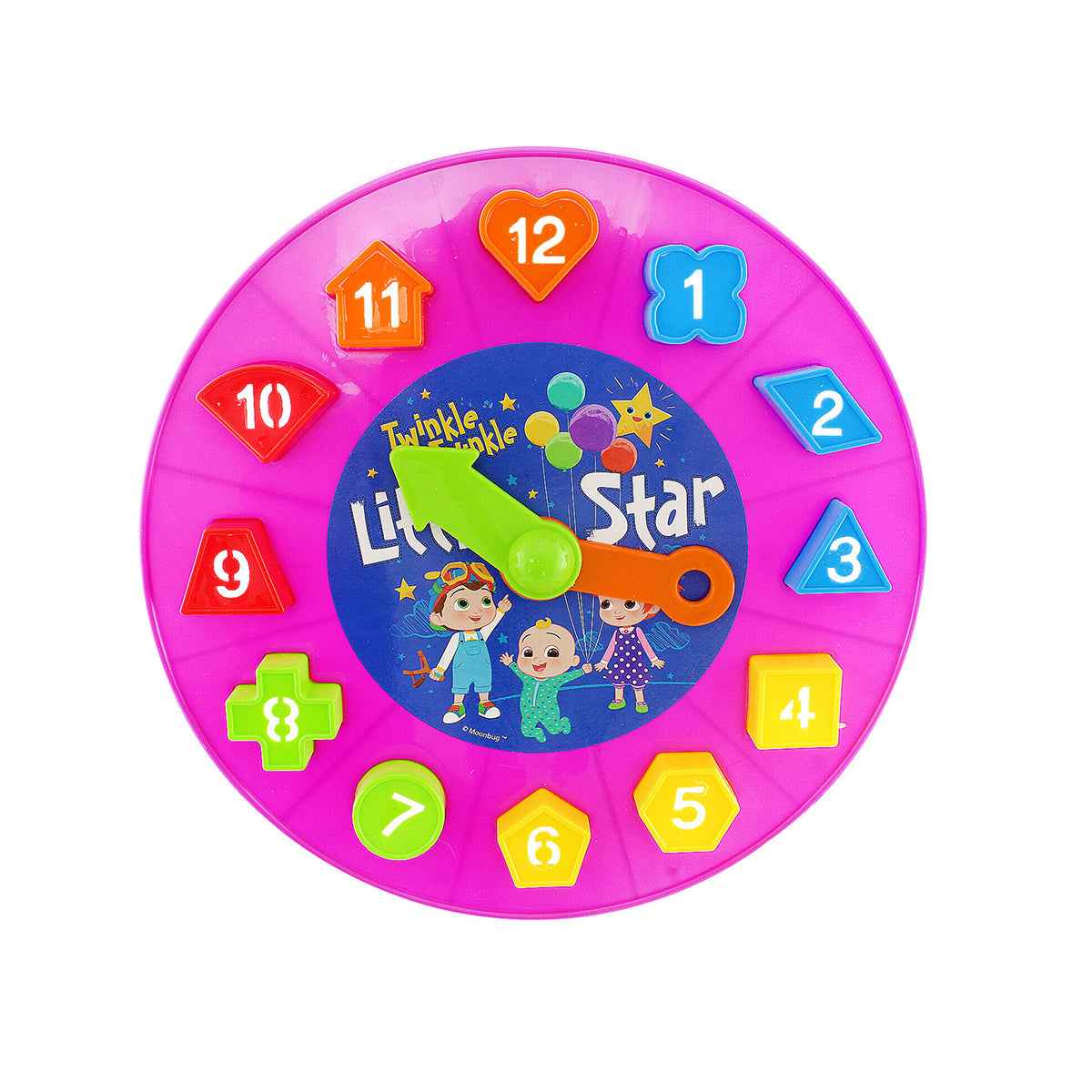 Cocomelon Learning Clock - Kiddy Zone