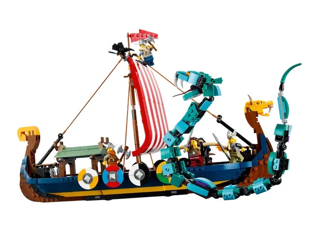 Lego 31132 Viking Ship and the Midgard Serpent Set