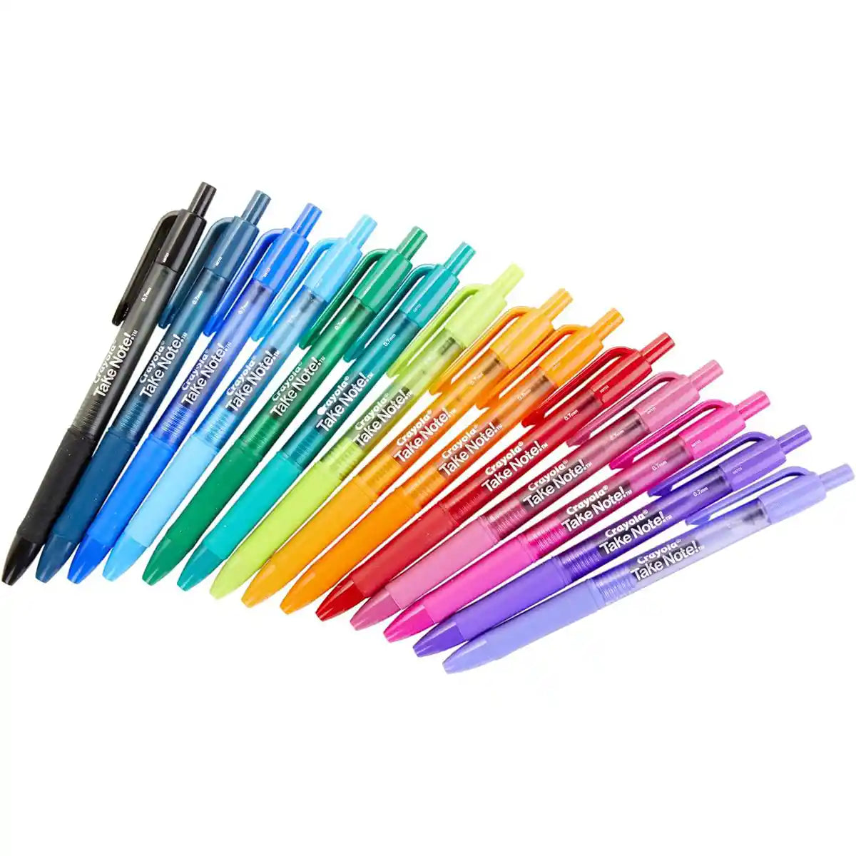 Crayola 14 ct Take Note! Washable Gel Pens