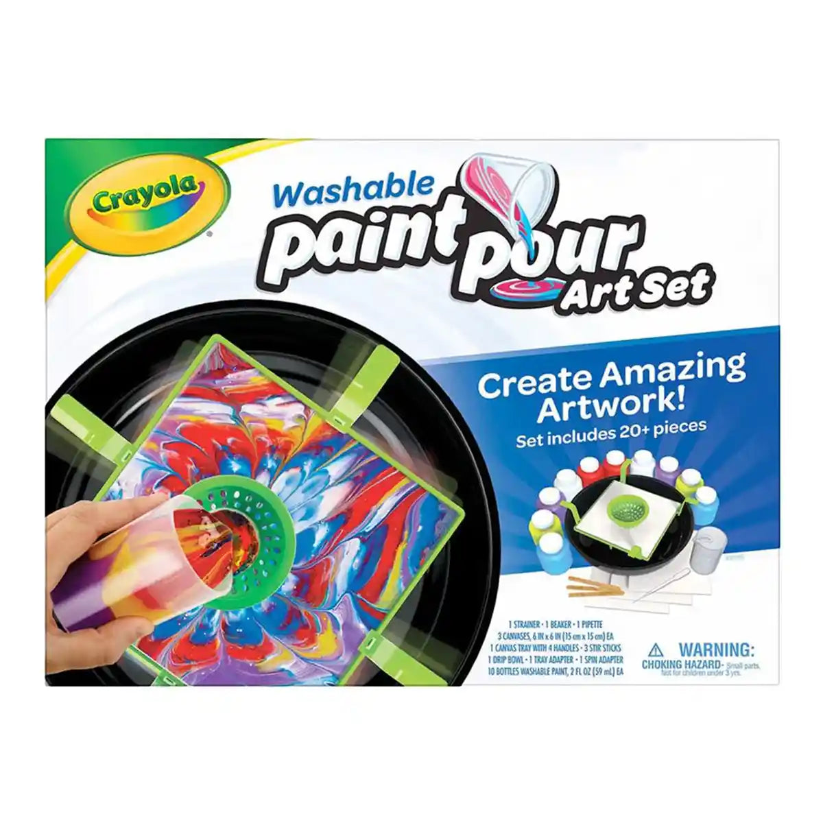 Crayola Paint Pour Kit - Kiddy Zone