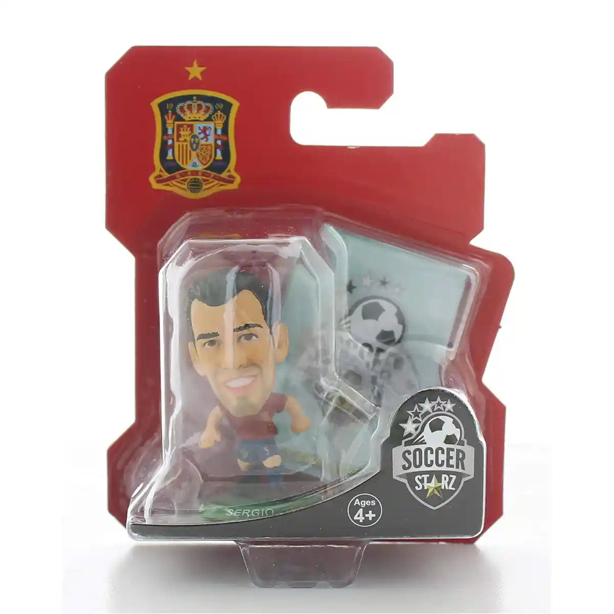 Soccerstarz - Spain Sergio Busquets - Home Kit /Figures - Kiddy Zone