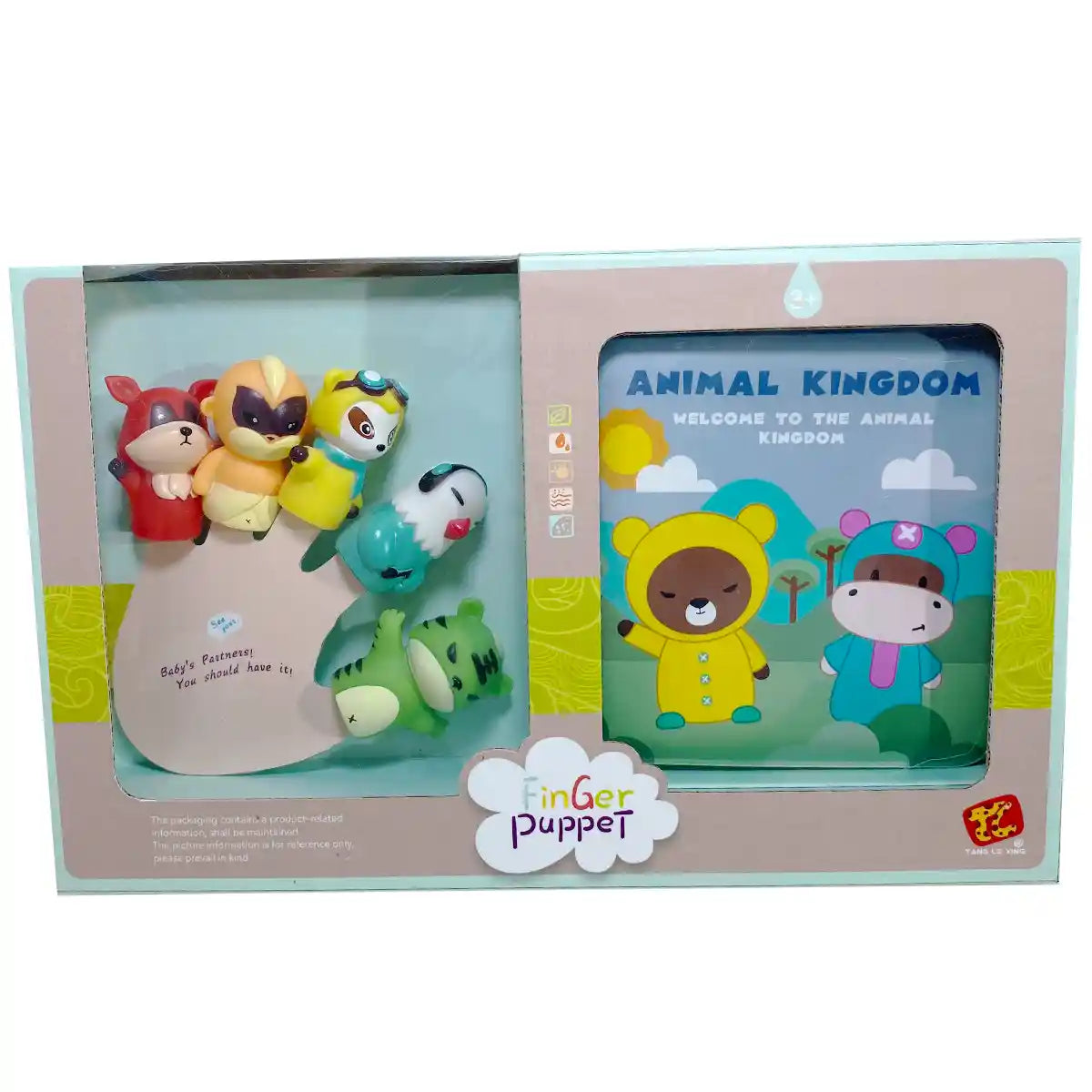 FINGER PUPPET+STORYBOOK - TL-59 - Kiddy Zone