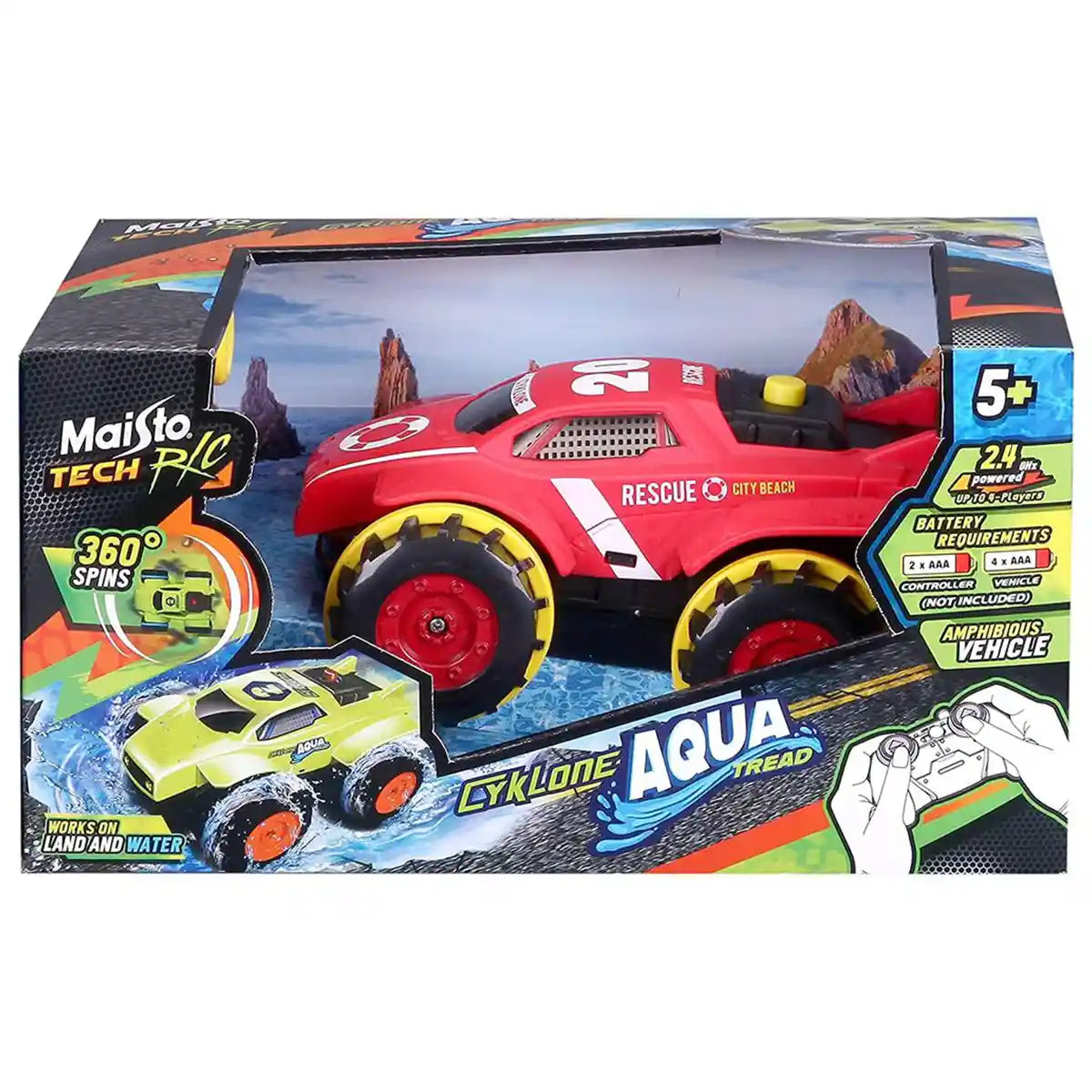 Maisto - CYKLONE RC AQUA TREAD - Kiddy Zone