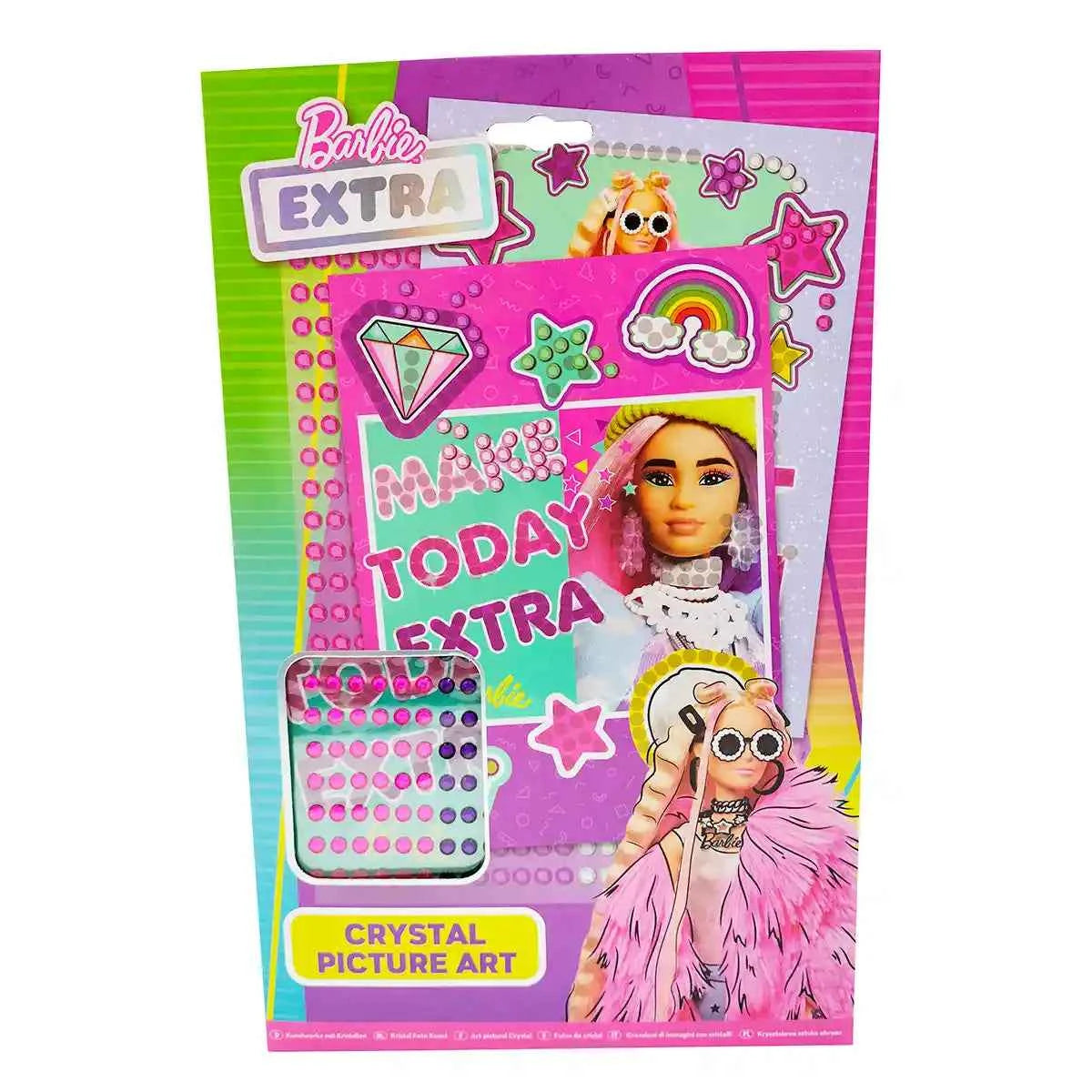 BARBIE EXTRA CRYSTAL PICTURE ART - Kiddy Zone