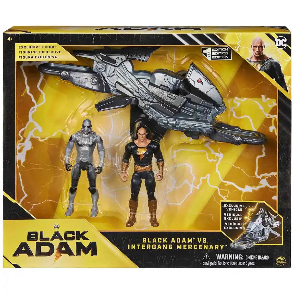 DC Black Adam Movie Intrgang Set w/4"Fig - Kiddy Zone