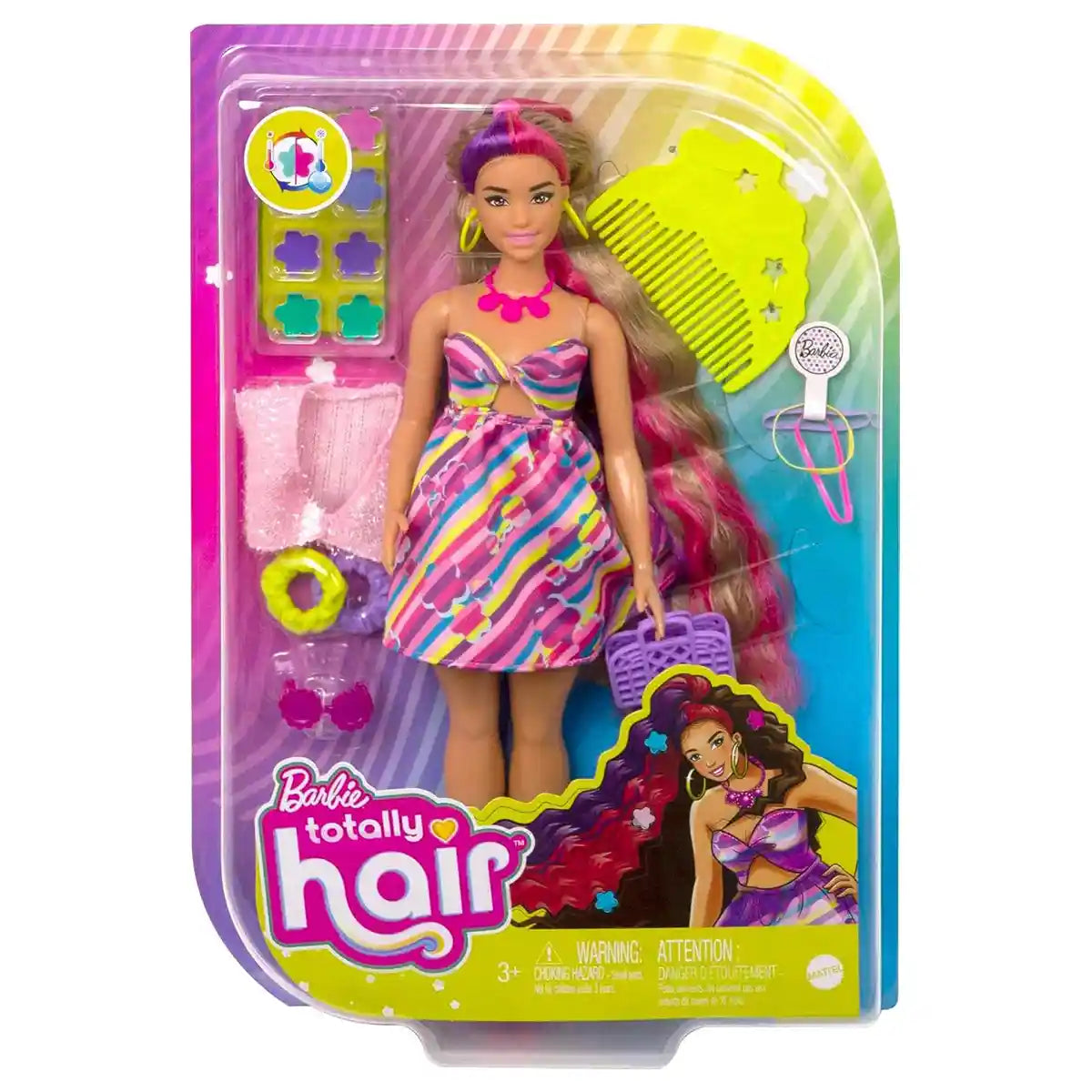 Barbie Totally Hair Doll - Curvy - Kiddy Zone