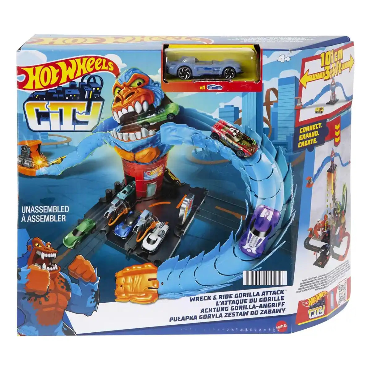 Hot Wheels City Nemesis Gorilla Garage - Kiddy Zone