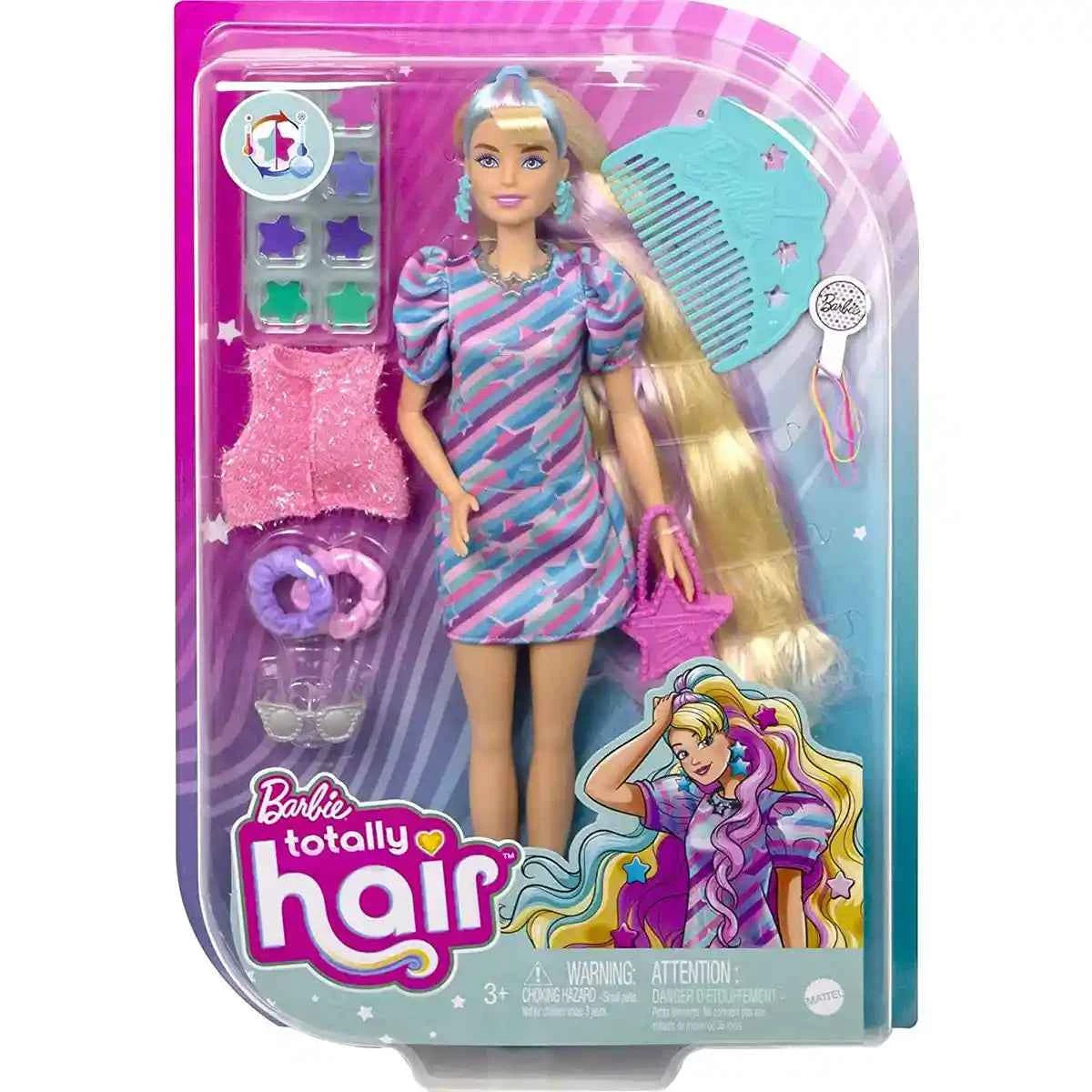 Barbie Totally Hair Doll - Blonde - Kiddy Zone