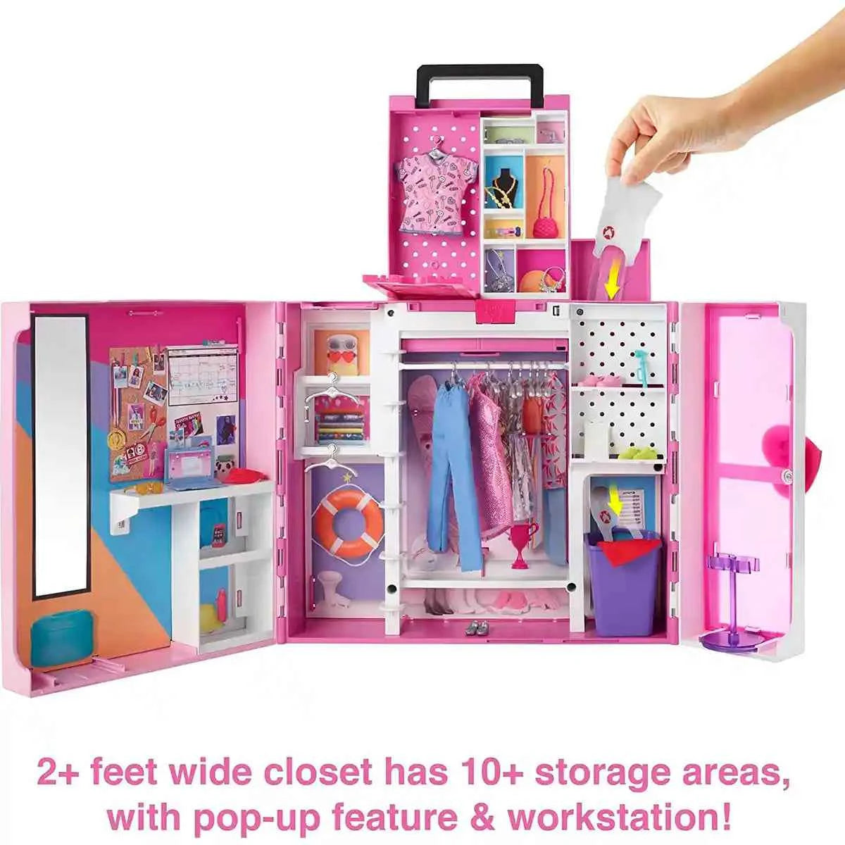 Barbie Dream Closet 2.0 + Doll - Kiddy Zone